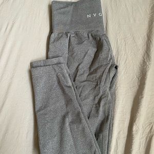 grey seamless leggings
